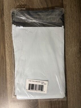 100 Pack 6x9 White Poly Mailers